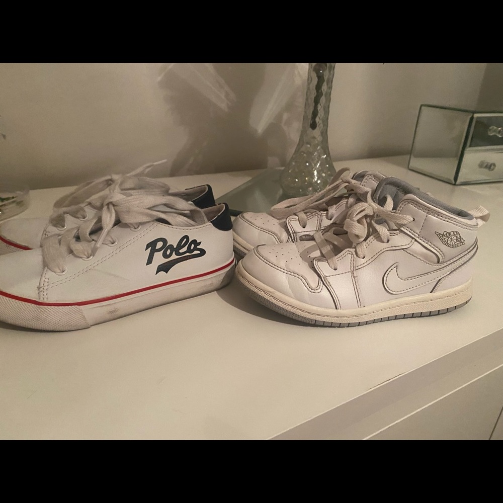 Nike air Jordan and polo shoes